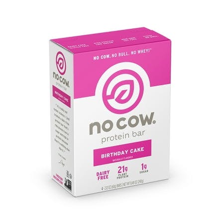 Is it Pregnancy friendly? No Cow Protein Bar, Birthday Cake, Plant Based Protein, Keto Friendly, Low Carb, Low Sugar, Dairy Free, High Fiber, Non-gmo,…