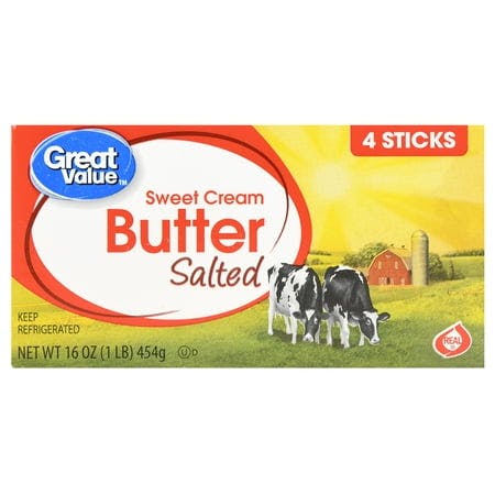 Is it Pescatarian? Great Value Sweet Cream Salted Butter