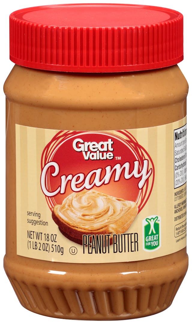 Is it Low FODMAP? Great Value Creamy Peanut Butter, 18 Ounces