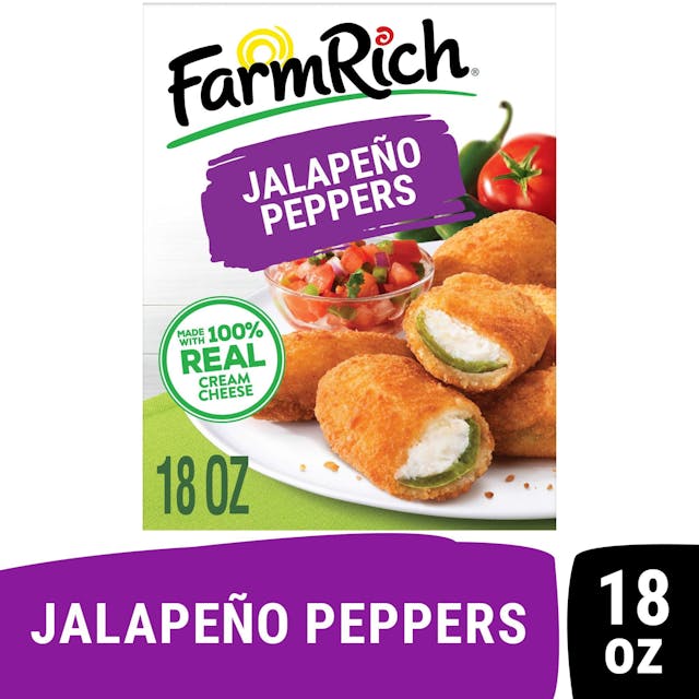 Is it Vegan? Farm Rich Breaded Jalapeno Peppers Stuffed With 100% Real Cream Cheese