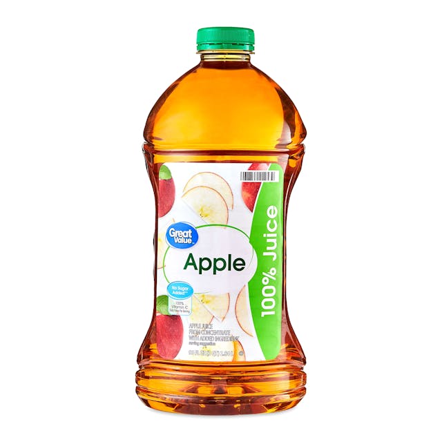 Is it Low FODMAP? Great Value 100% Apple Juice