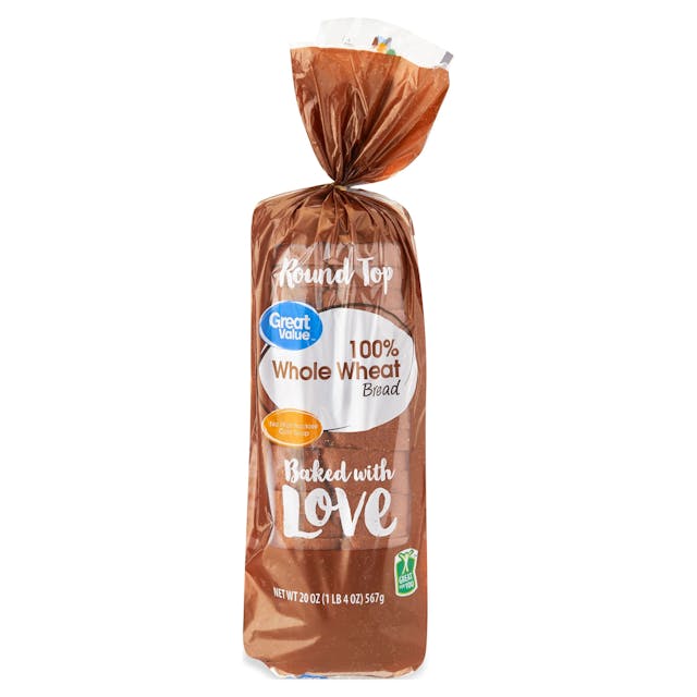 Is it Wheat Free? Great Value 100% Whole Wheat Round Top Bread Loaf