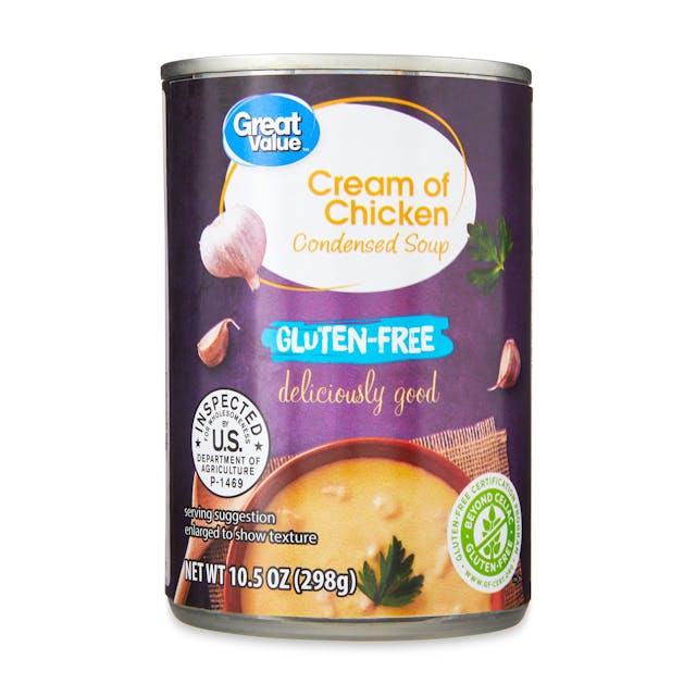 Is it Vegetarian? Great Value Gluten Free Cream Of Chicken Condensed Soup