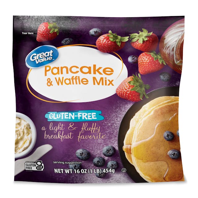Is it Lactose Free? Great Value Gluten Free Pancake & Waffle Mix