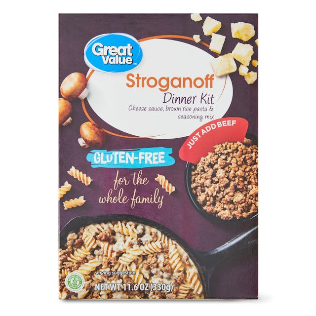 Is it Ginger Free? Great Value Gluten Free Stroganoff Dinner Kit