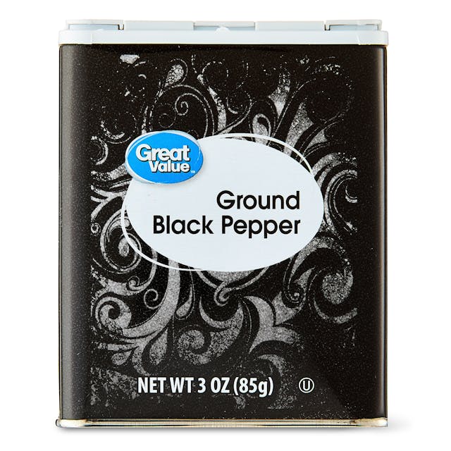 Great Value Ground Black Pepper