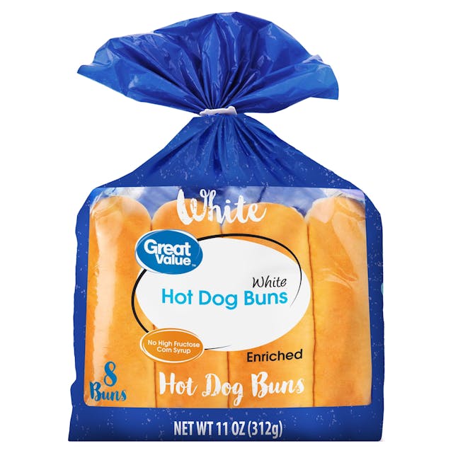Is it Vegan? Great Value Hot Dog Buns, White