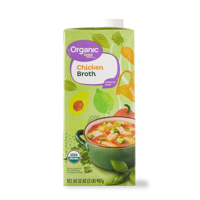 Is it Low FODMAP? Great Value Organic Chicken Broth
