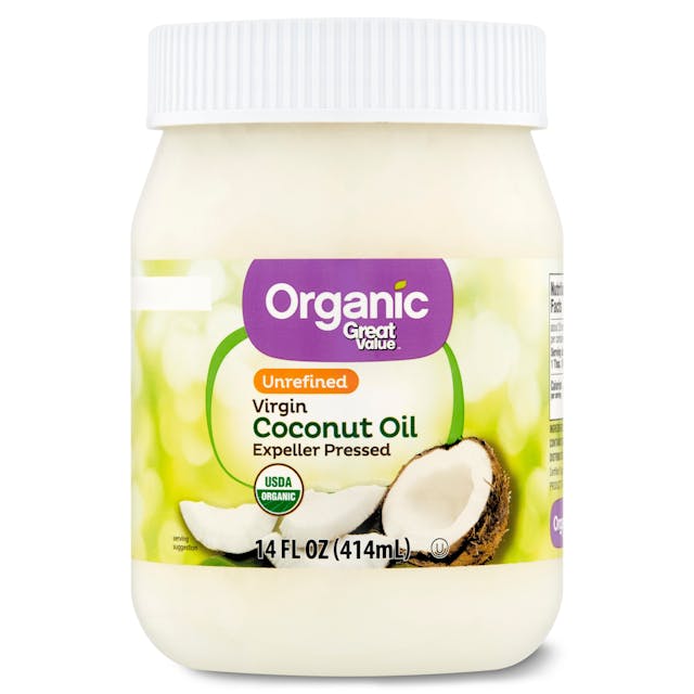 Great Value Organic Unrefined Virgin Coconut Oil