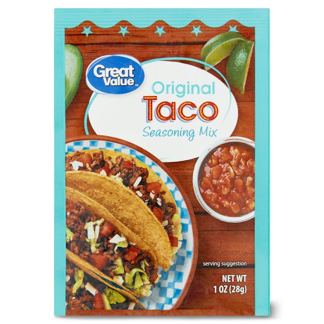 Is it Pescatarian? Great Value Original Taco Seasoning Mix
