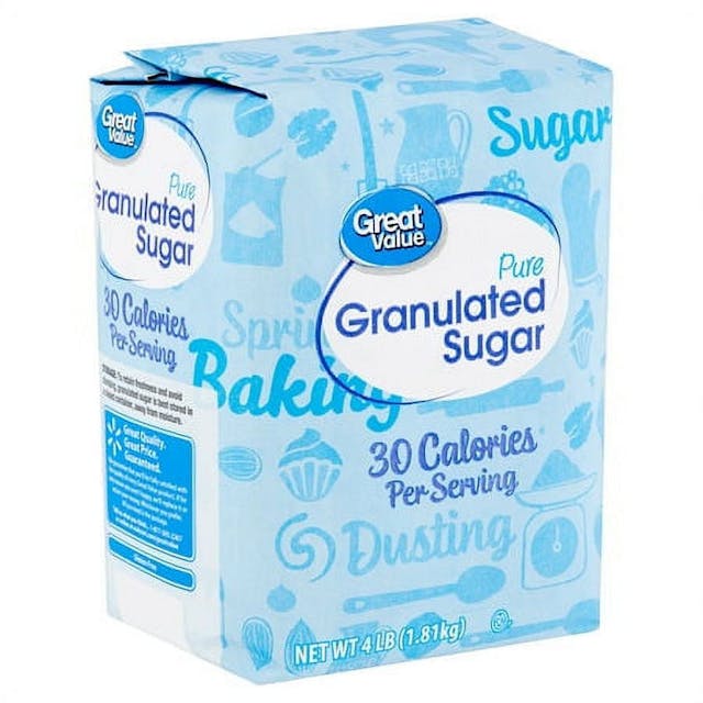 Great Value Pure Granulated Sugar