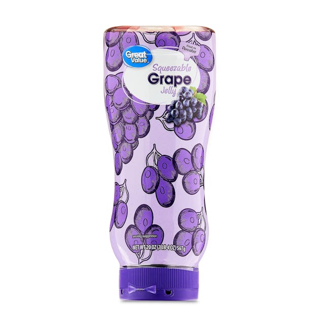 Great Value Squeezable Grape Jelly