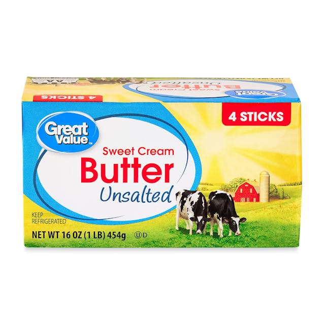 Is it Low FODMAP? Great Value Unsalted Sweet Cream Butter