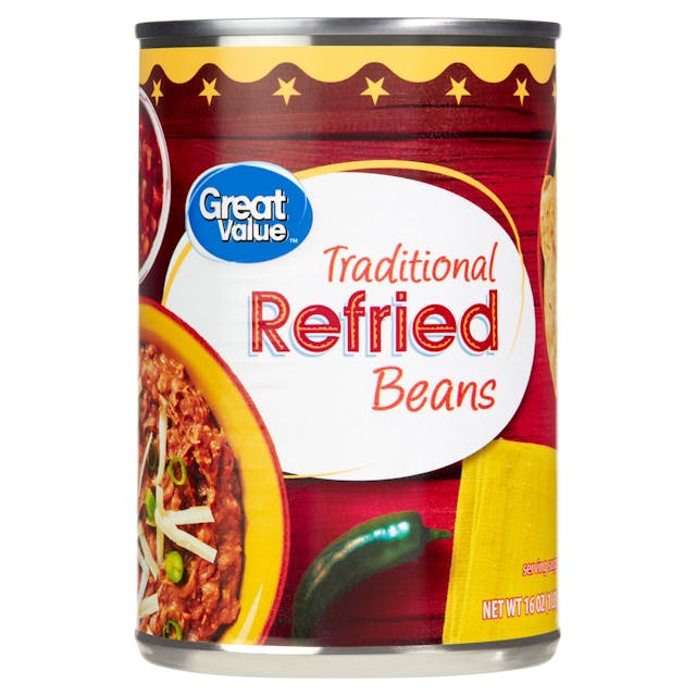 Is it Dairy Free? Great Value Traditional Refried Beans