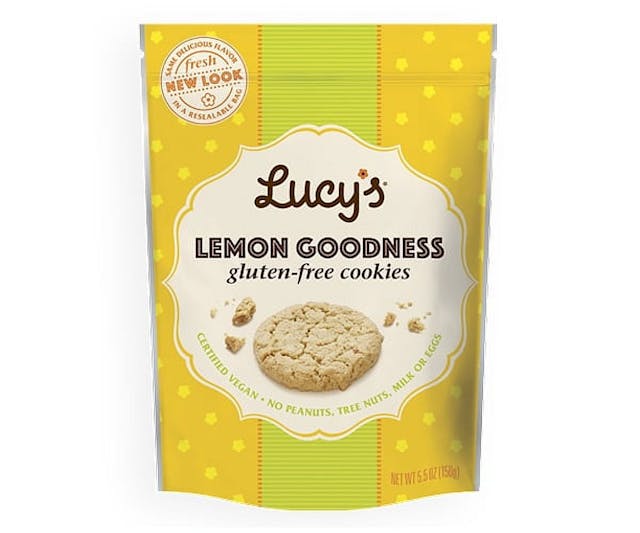 Is it Fish Free? Lucy's Gluten-free Lemon Goodness Cookies