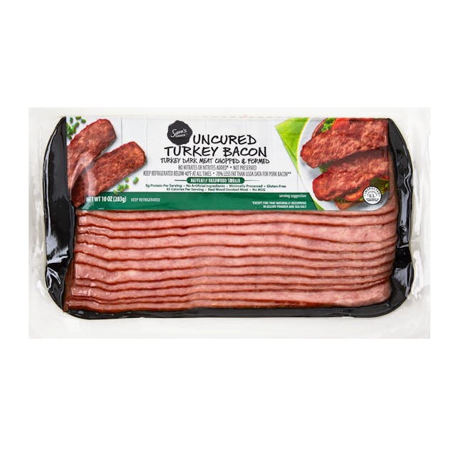 Sam's Choice Uncured Turkey Bacon, Per