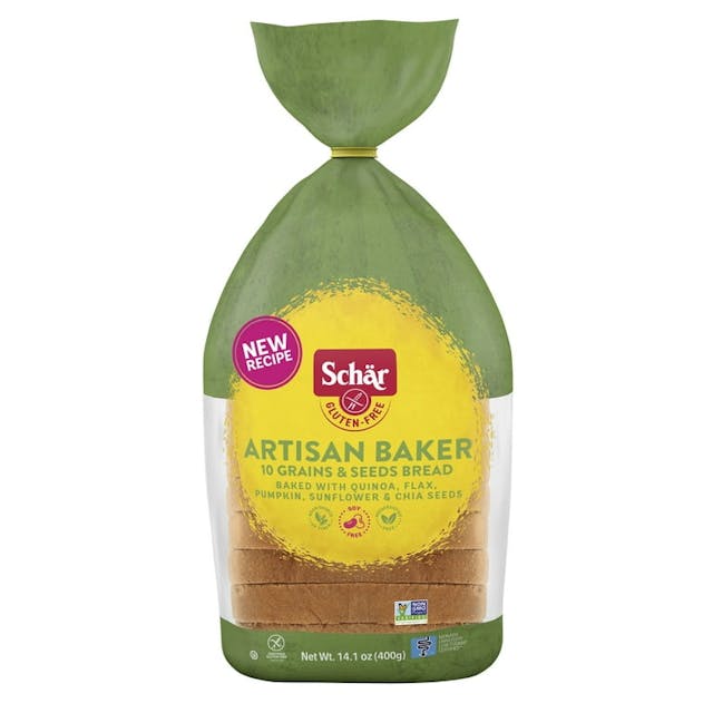 Is it Low FODMAP? Schär Gluten-free Artisan Baker 10 Grains & Seeds Bread