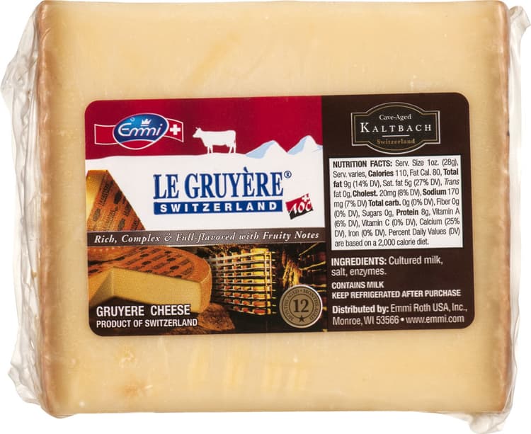 Emmi Cave Aged Gruyere Cheese Chunk