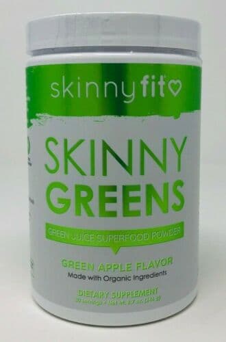 Skinny Fit Green Apple Flavor Green Juice Superfood Powder