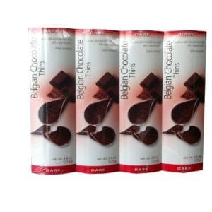 Royal Chocolates Dark Chocolate, Belgian, Thins