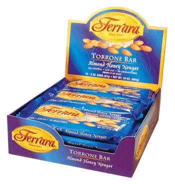 Ferrara Torrone Bar, Honey Almond Nougat