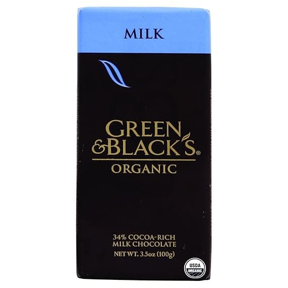Green & Black'S Organic 34% Cacao Content Milk Chocolate