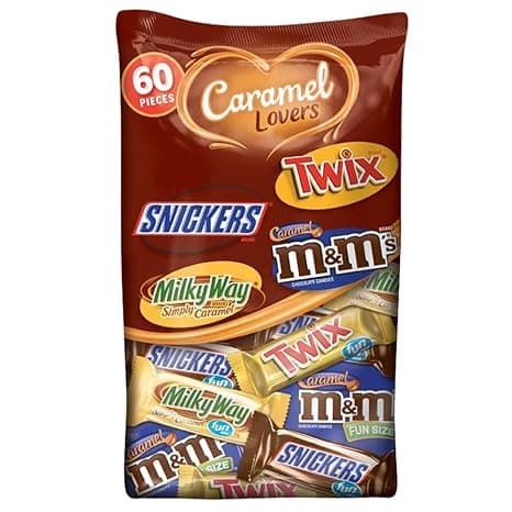 Mars Wrigley Caramel Lovers Chocolate Candies