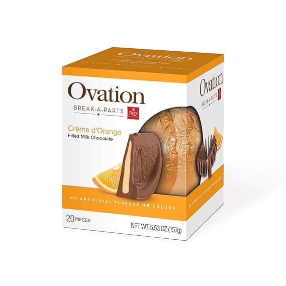 Ovation Milk Chocolate Creme D'Orange Filled Break-A-Part Sphere
