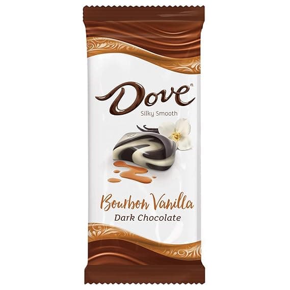 Dove Silky Smooth Dark Chocolate, Bourbon Vanilla