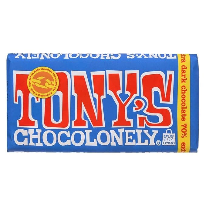 Tonys Chocoloney Bar Drk Choc 70%