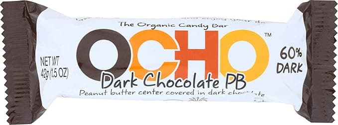 Ocho Candy Bar Dark Chocolate Peanut Butter