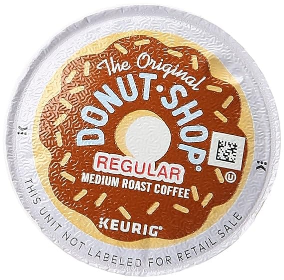 Keurig The Original Donut Shop Regular Medium Roast Hot Coffee, K-Cup Pods