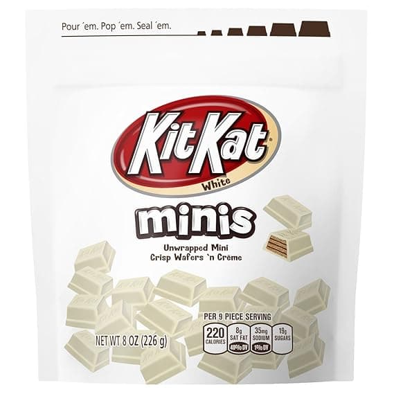 Kit Kat, White - Crisp Wafers N' Creme, Minis
