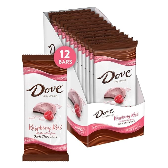 Dove Dark Chocolate, Raspberry Rose