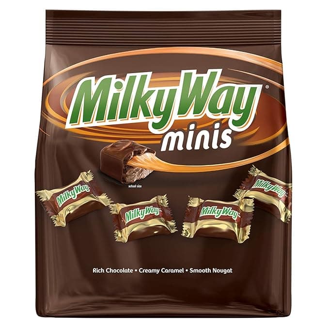 Milky Way Milk Chocolate Minis Size Candy Bars