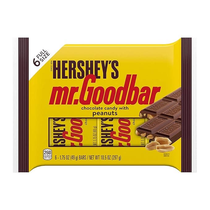 Hershey'S Mr Good Bar With Peanuts