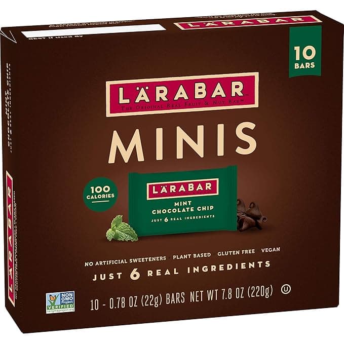 Larabar Minis Fruit & Nut Bar, Mint Chocolate Chip 