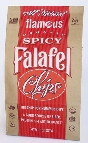 Snack Rep Org Spicy Falafel Chips
