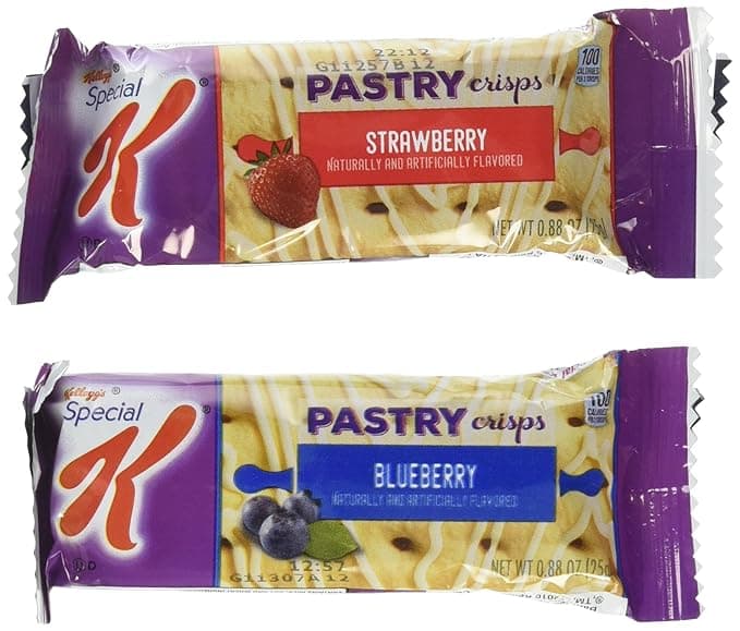 Kellogg'S Special K Blueberry And Strawberry Pastry Crisps