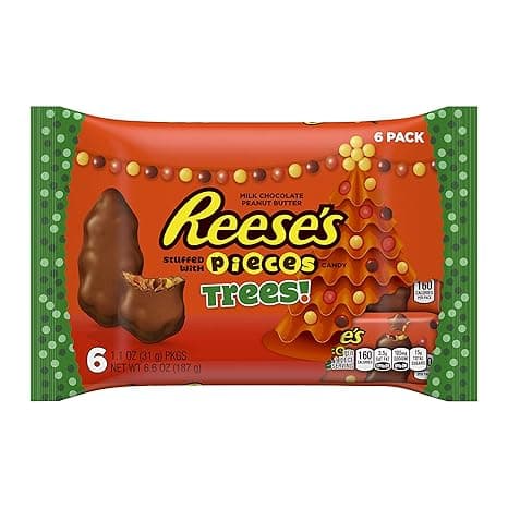 Reese'S Milk Chocolate Peanut Butter Trees Stuffed With Pieces Candy