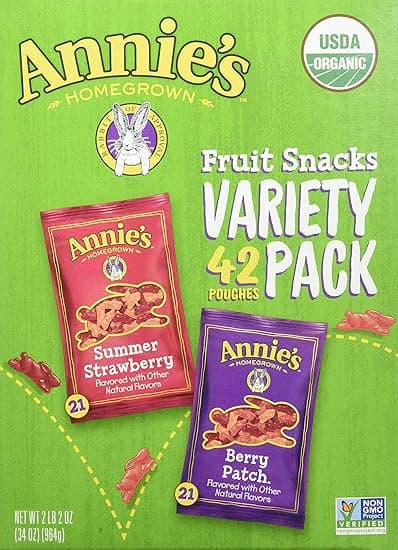 Annie'S, Fruit Flavored Snacks, Variety