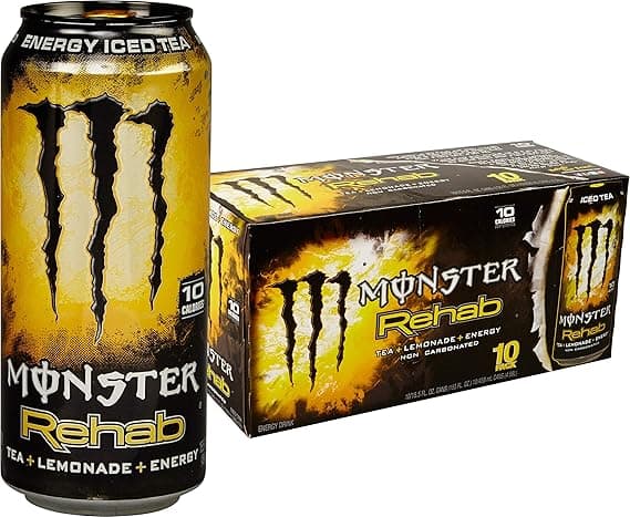 Monster Rehab Energy Drink Tea + Lemonade