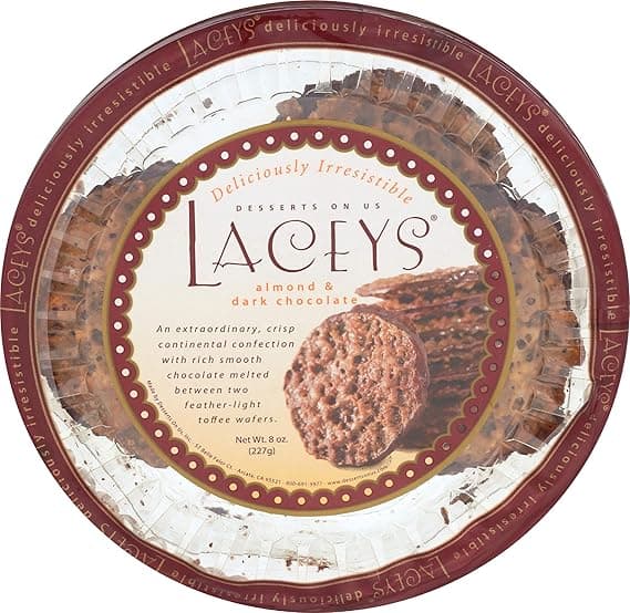 Lacey'S Dark Chocolate Almond Cookies