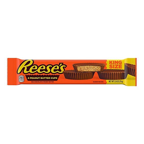 Is it Pescatarian? Reeses Peanut Butter Cups Milk Chocolate King Size