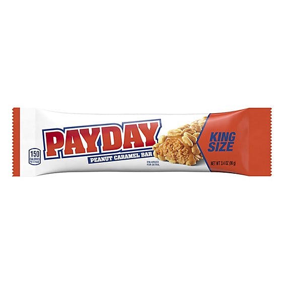 Is it Vegan? Payday Peanut Caramel Candy Bar - King Size