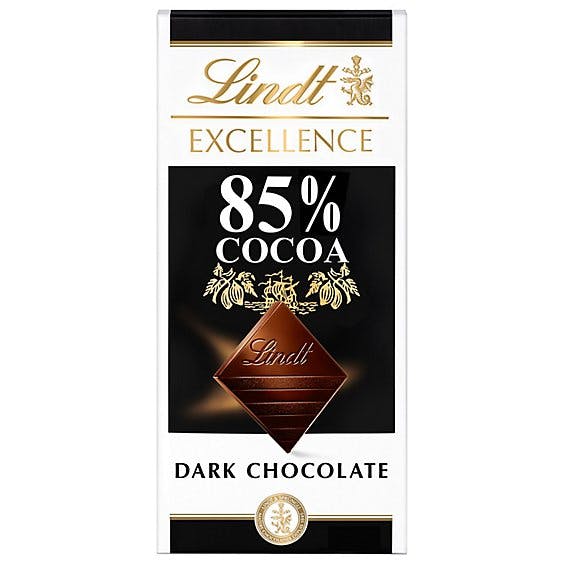 Is it Dairy Free? Lindt Excellence Chocolate Bar Dark Chocolate 85% Cocoa