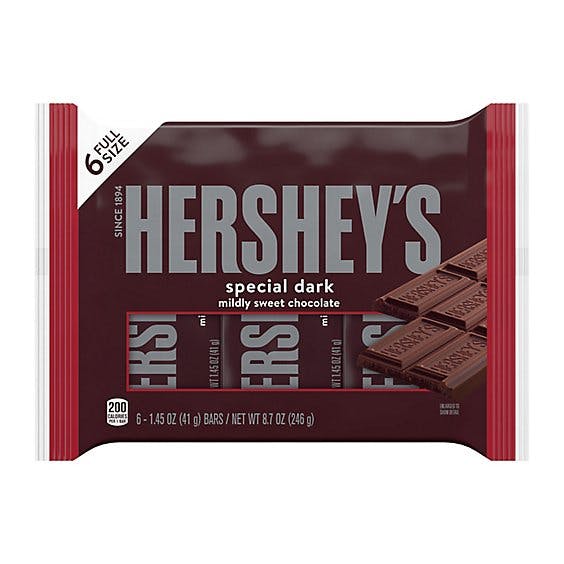 Is it MSG Free? Hershey's Special Dark Mildly Sweet Chocolate Candy Bars