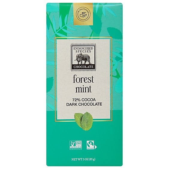Is it Peanut Free? Endangered Species Dark Chocolate With Forest Mint