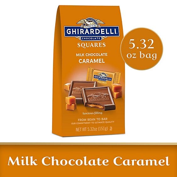 Is it Sesame Free? Ghirardelli Milk Chocolate Squares With Caramel Filling