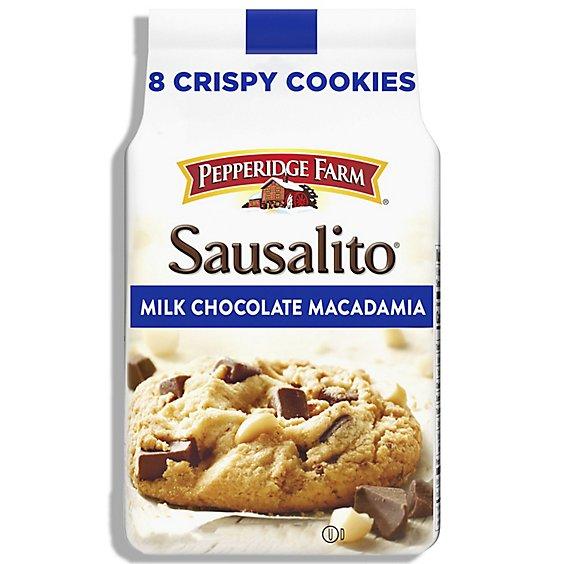 Is it Vegetarian? Pepperidge Farm Sausalito Cookies Chocolate Chunk Crispy Milk Chocolate Macadamia